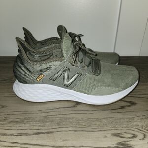 New Balance Athletic Shoes - Green and White